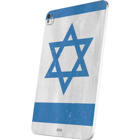 Israel Flag Distressed iPad Pro 13in M4 (2024) Skin